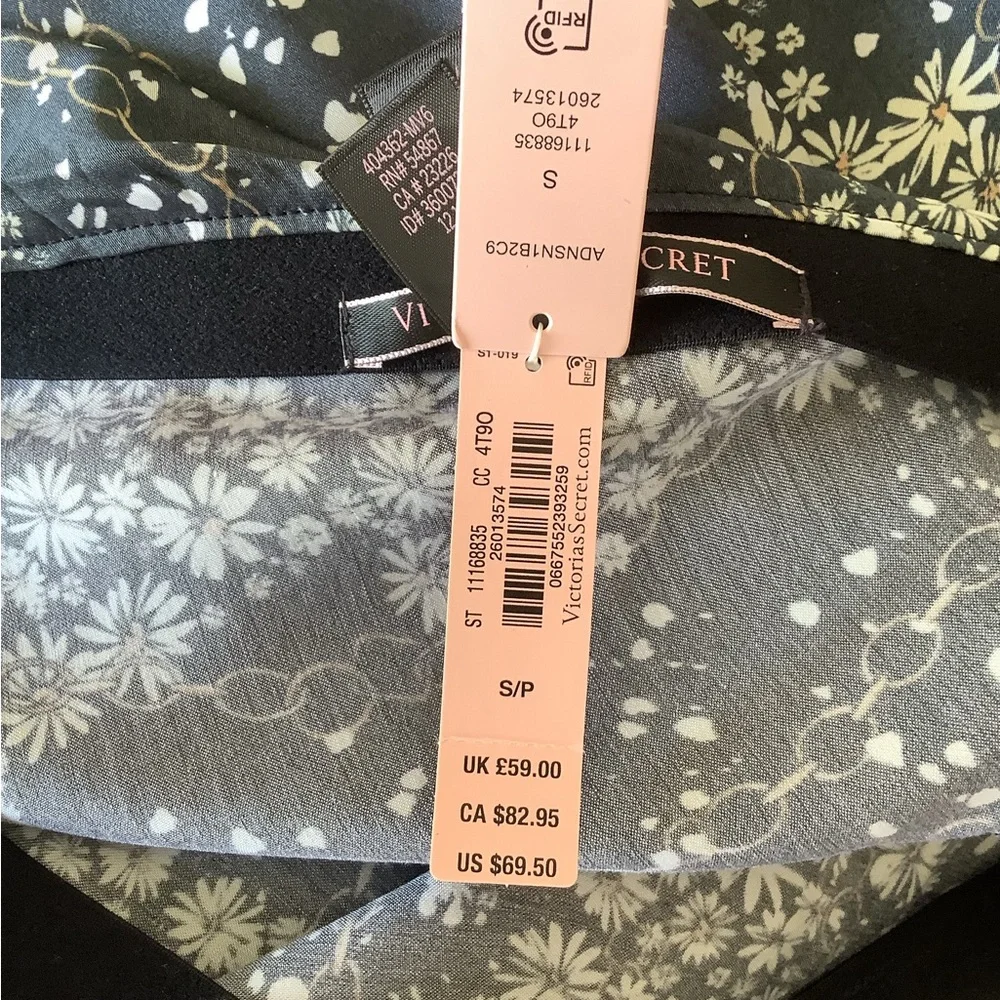 NWT Victoria’s Secret Floral Bias Cut Midi Skirt Cottagecore Slip Skirt Size S - Picture 9 of 10